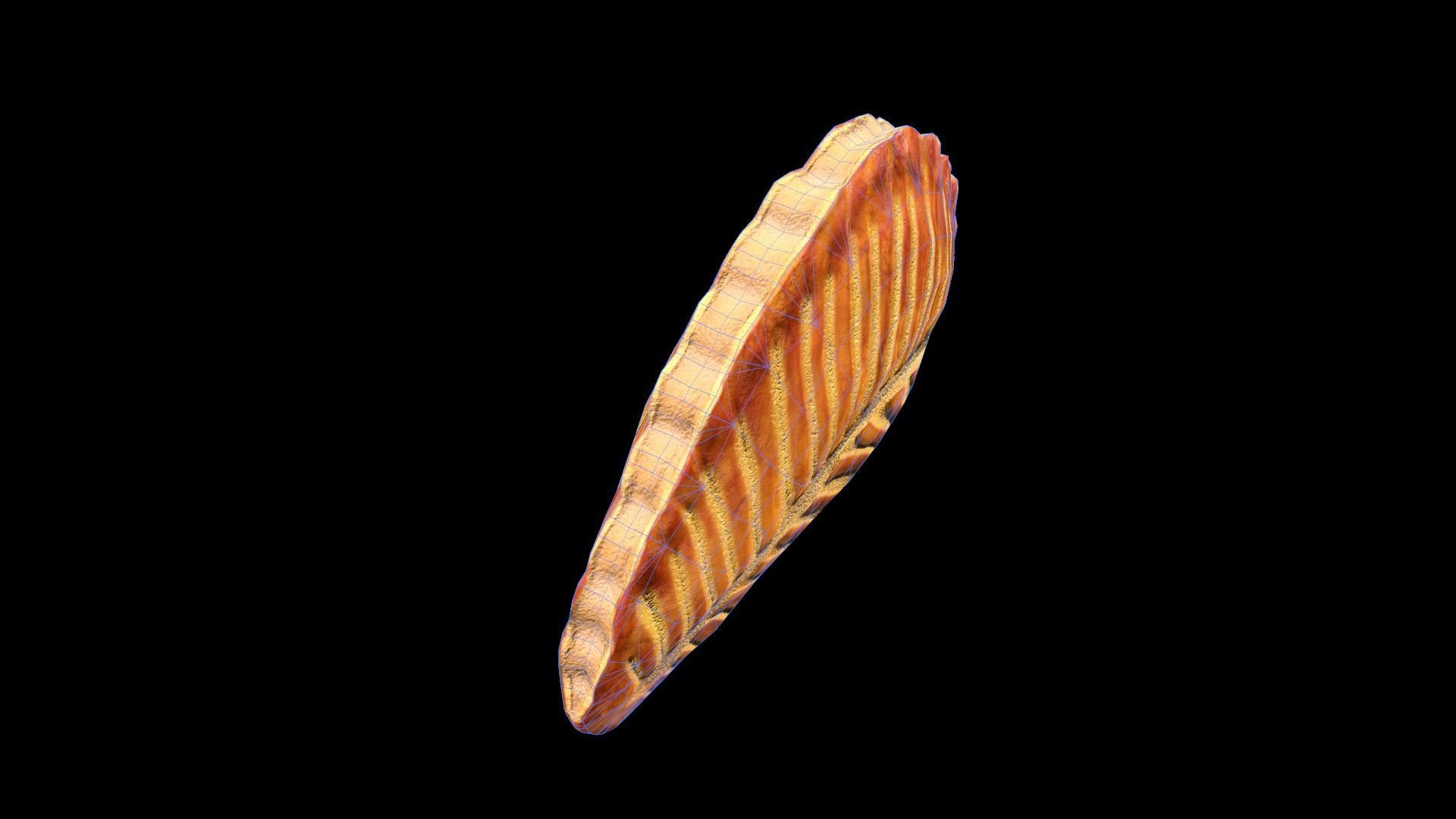 TurnoverApple Low-poly 3D model_10