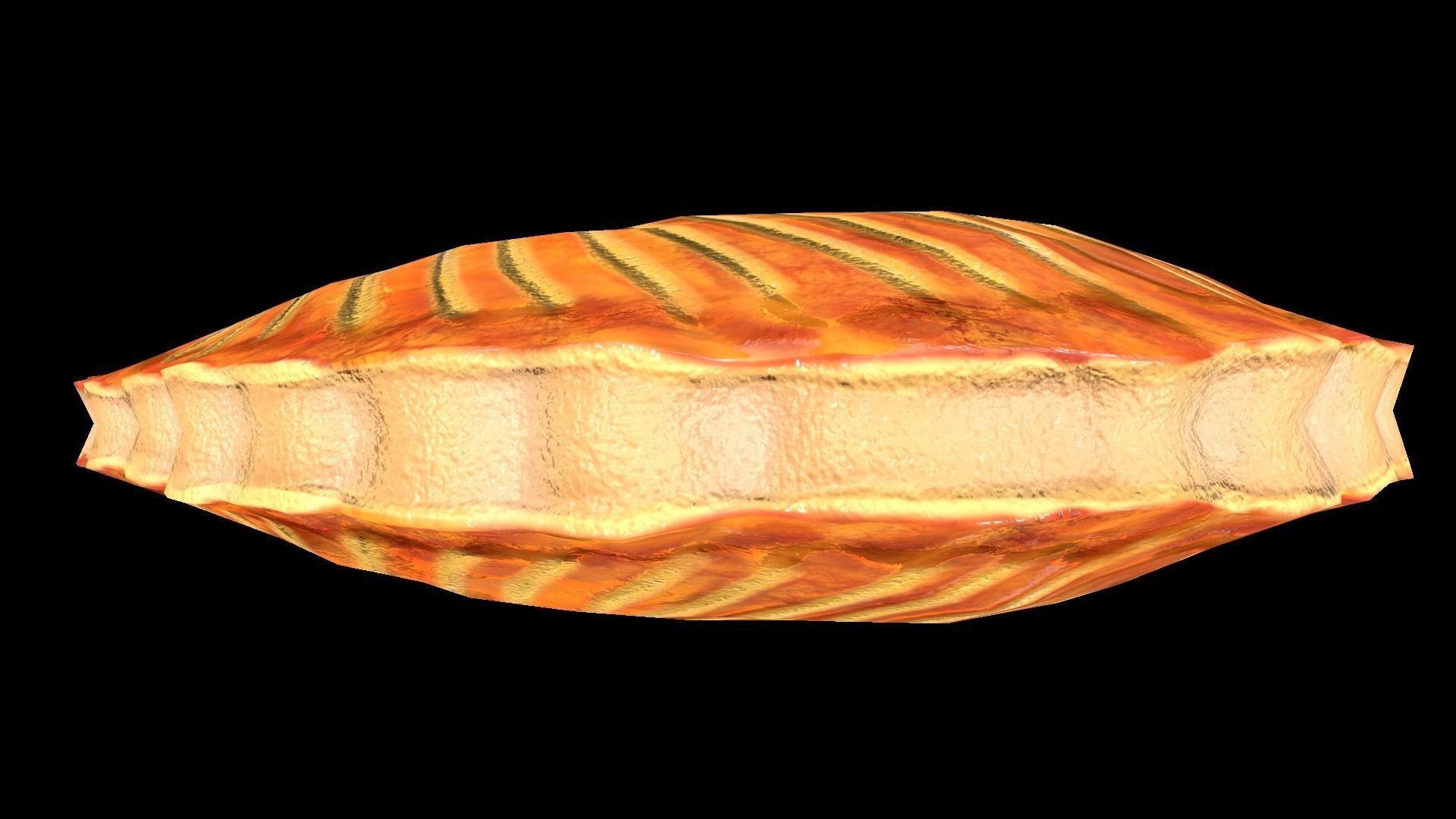 TurnoverApple Low-poly 3D model_5