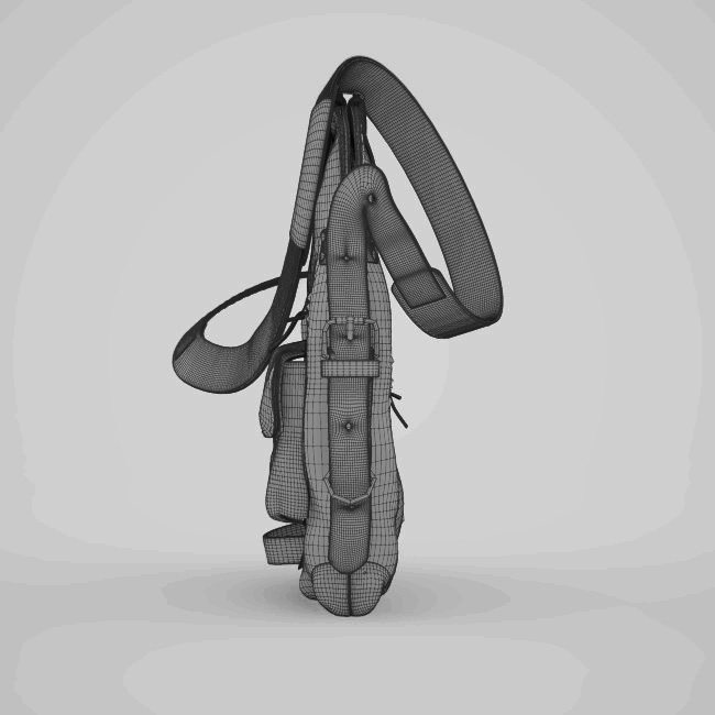 Hyper-realistic bag 3D model_9