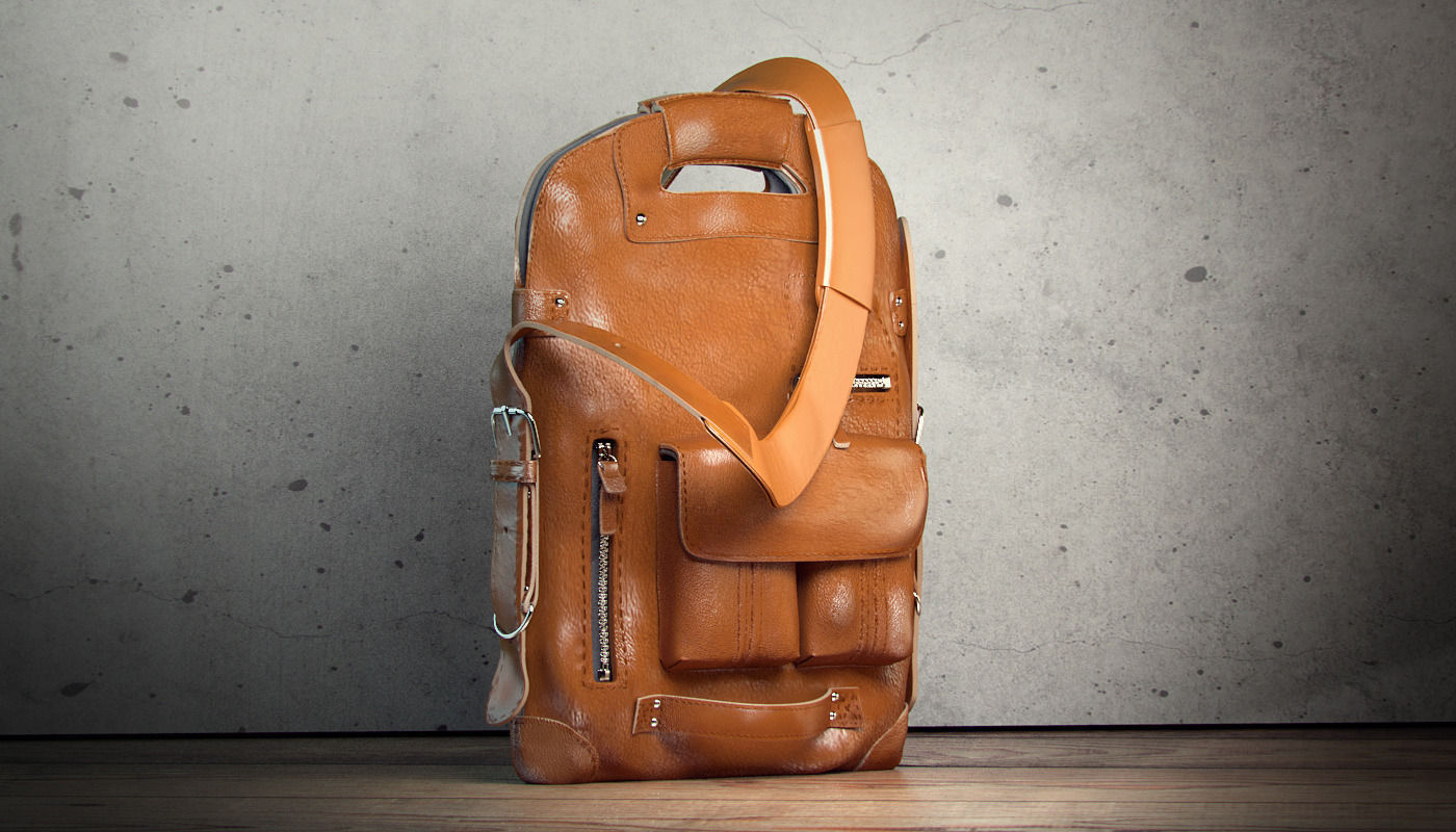 Hyper-realistic bag 3D model_0