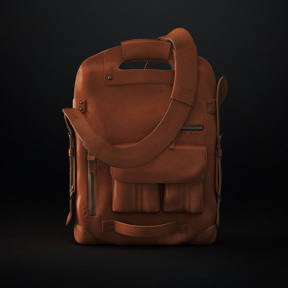 Hyper-realistic bag 3D model_3
