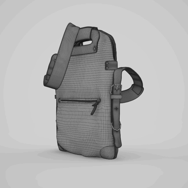 Hyper-realistic bag 3D model_10