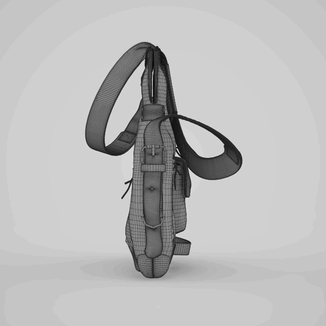 Hyper-realistic bag 3D model_8
