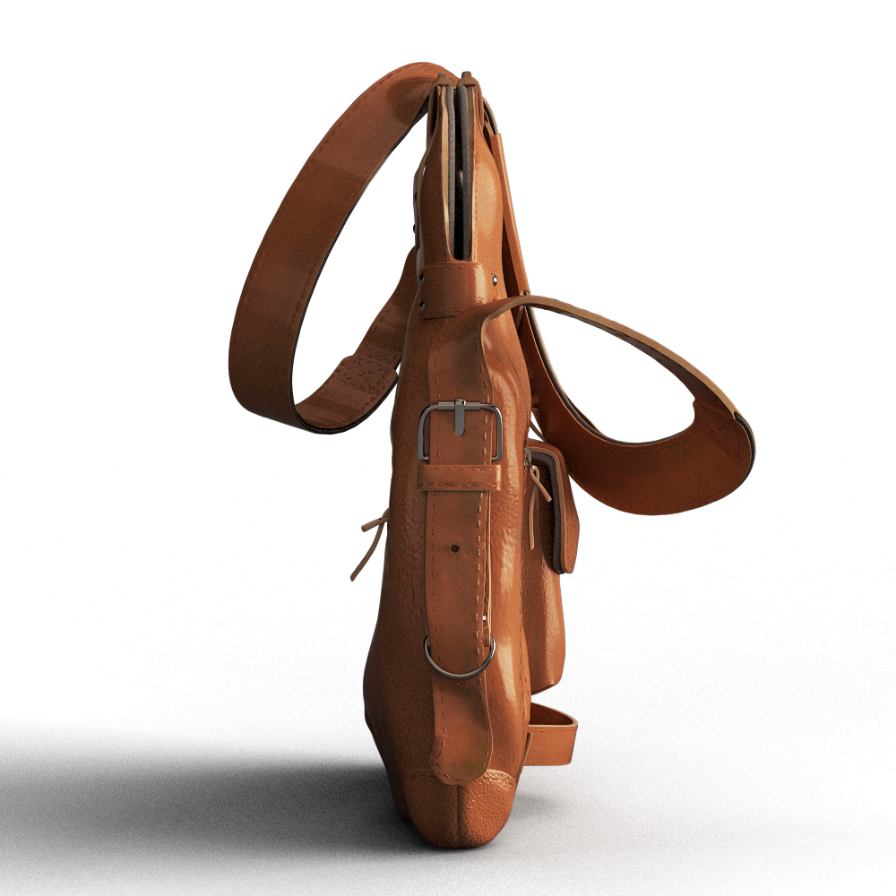 Hyper-realistic bag 3D model_2