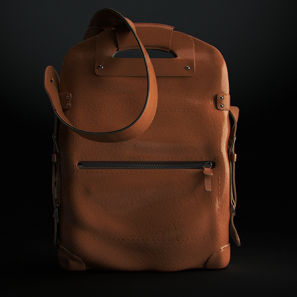 Hyper-realistic bag 3D model_5