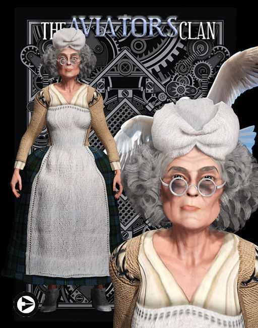 Steampunk Collection The Chemist 3D model_3