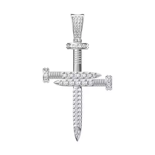 Cross Pendant 3D print model