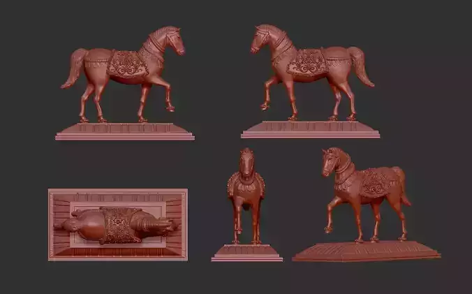 HORSE 3D print model