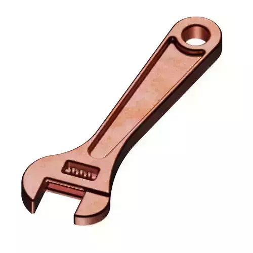 Kids Wrench Toy 3D model
