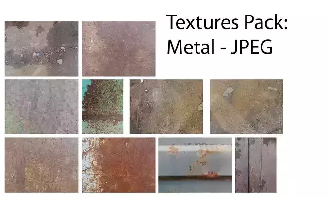 Metal Textures Pack 5