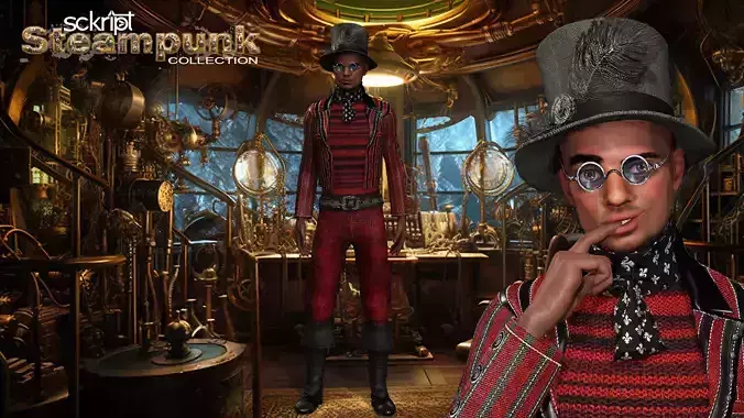 Steampunk Collection The Dazzler 3D model