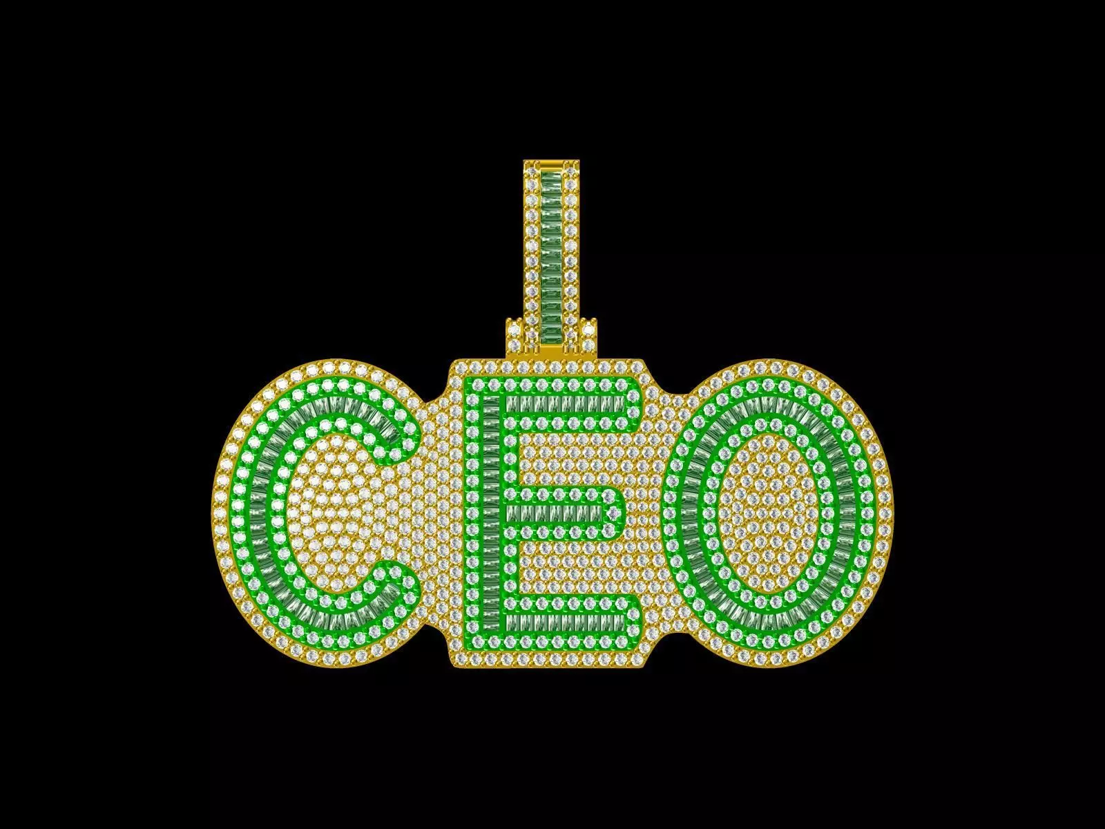 CEO-Pendant 3D print model