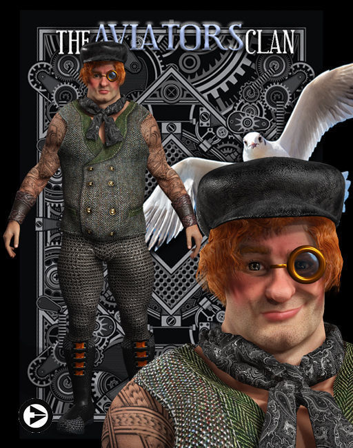 Steampunk Collection The Navigator 3D model_3