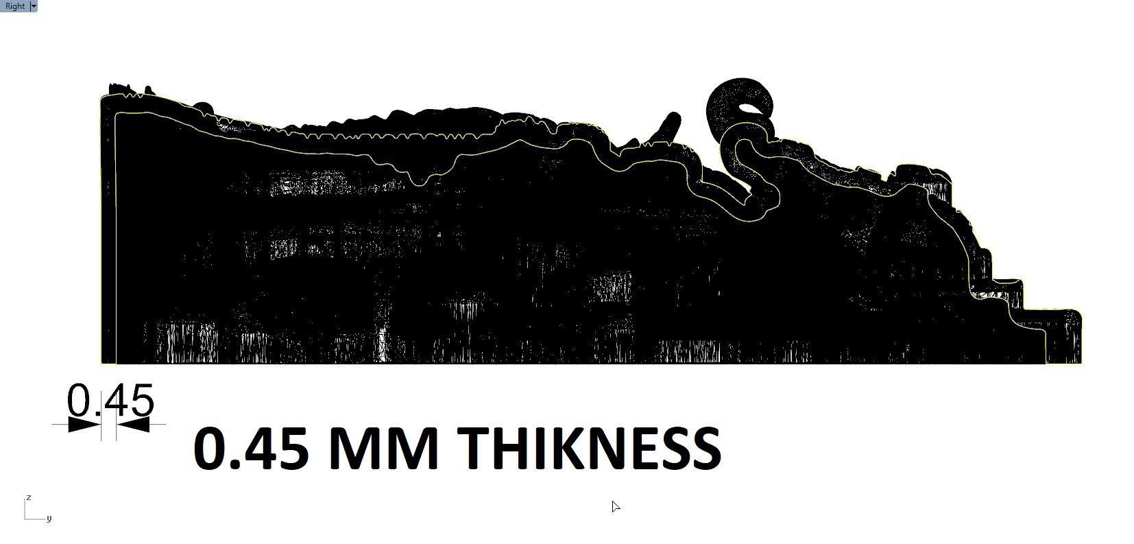 VINAYAGAR KING PENDENT 3D print model_1