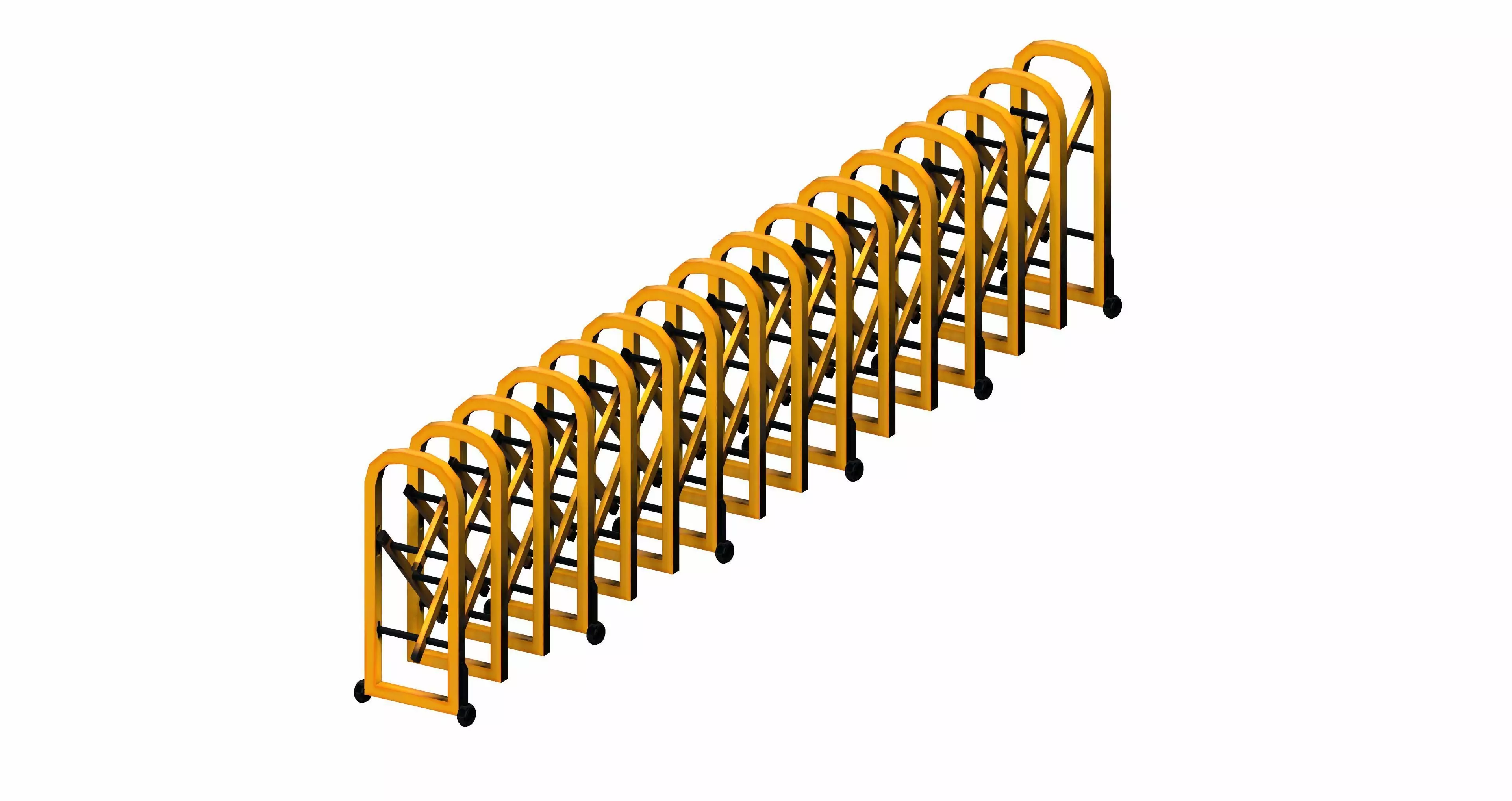 TURTLE BARRIER -Mass Barrier Low-poly 3D model_0