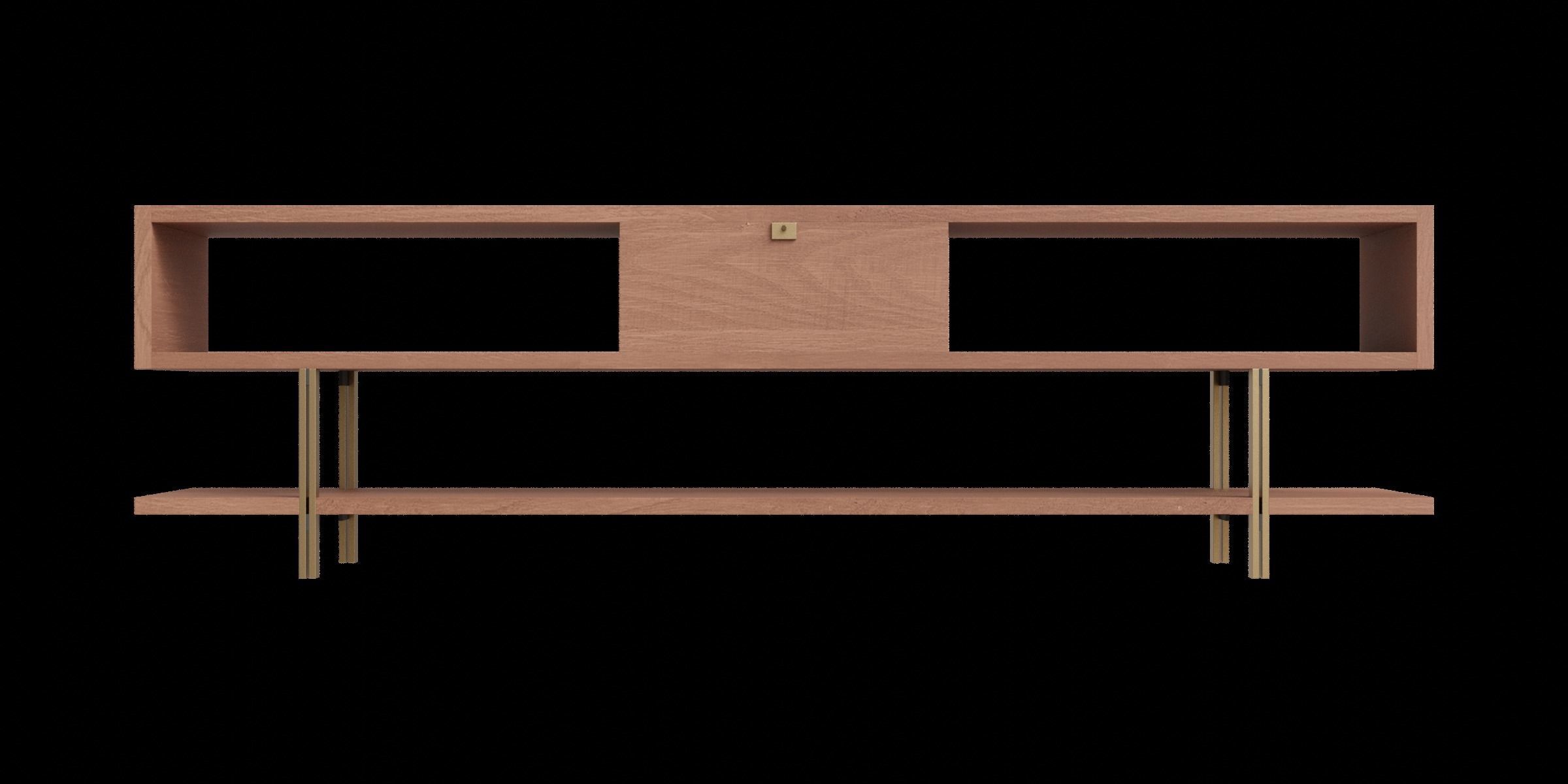 Bookcases Shelving Low-poly 3D model_4