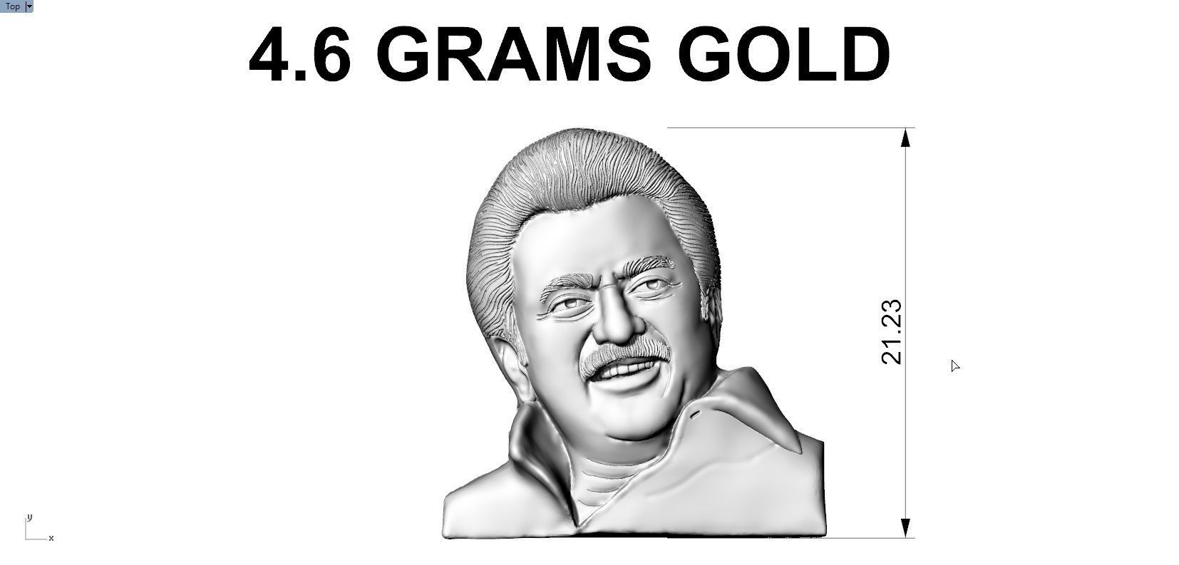 STALIN PENDENT 3D print model_6