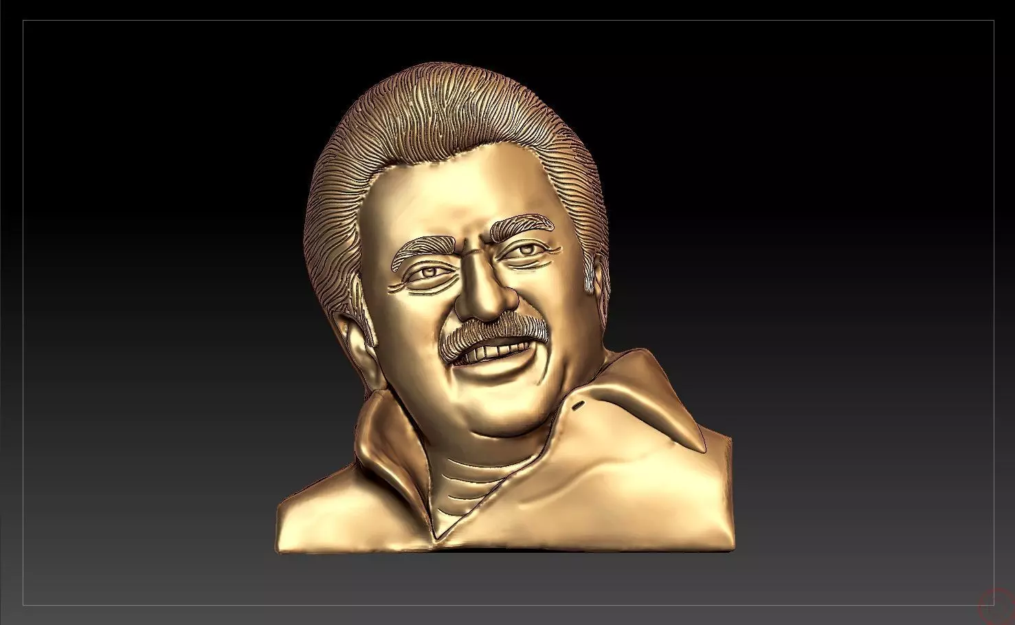 STALIN PENDENT 3D print model_0