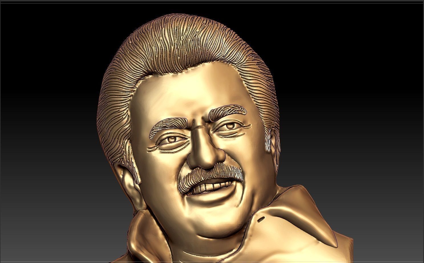 STALIN PENDENT 3D print model_2
