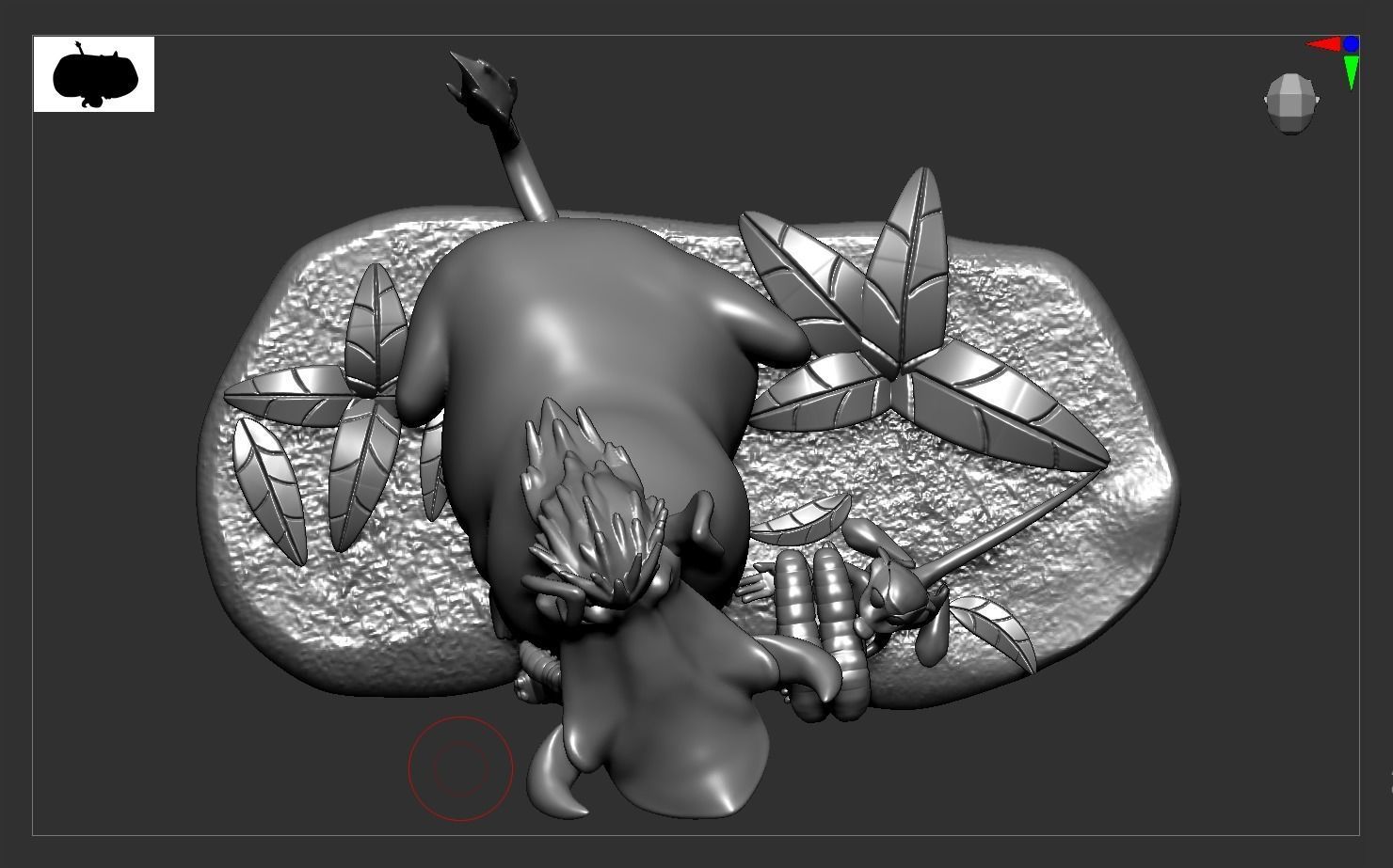 Timon and Pumbaa 3D print model 3D print model_5