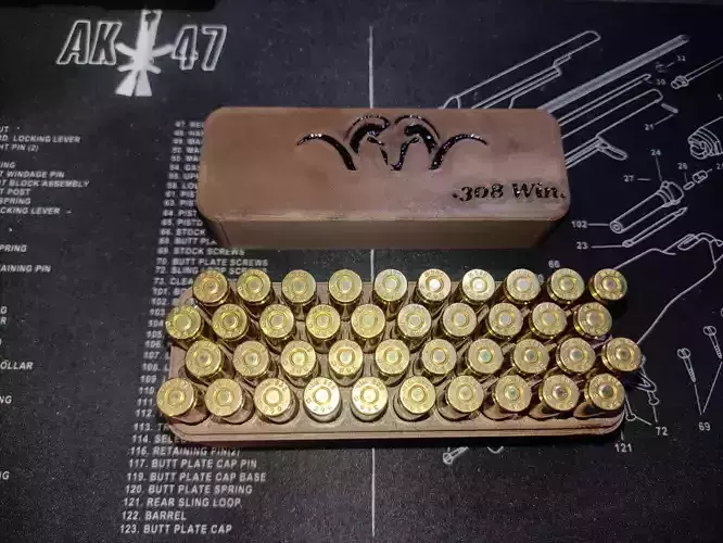 Blaser ammo box 3D print model