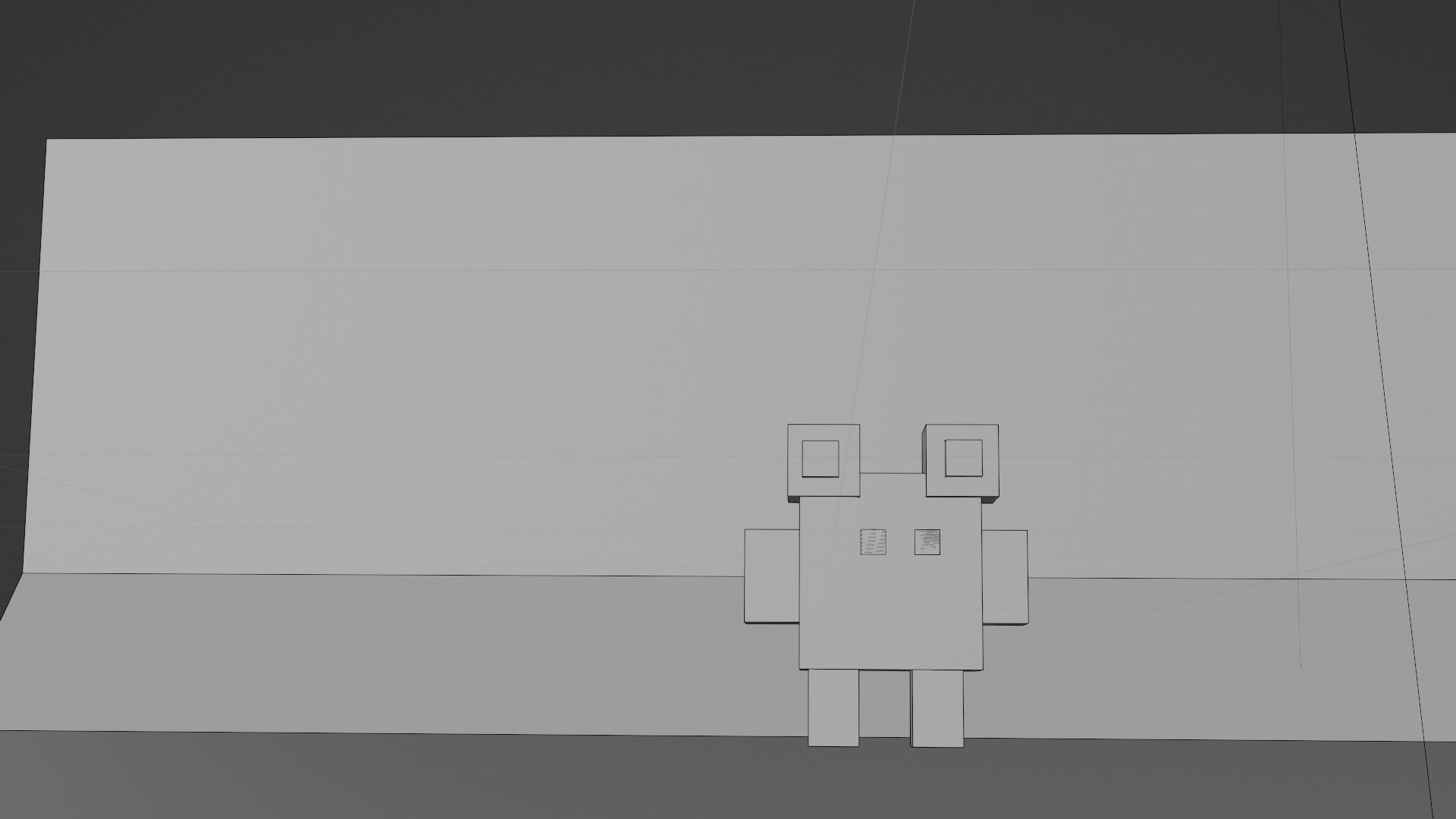 Model of Pixel Frog 3D model_2