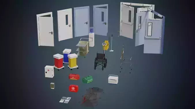 Hospital Props Collection 2A 