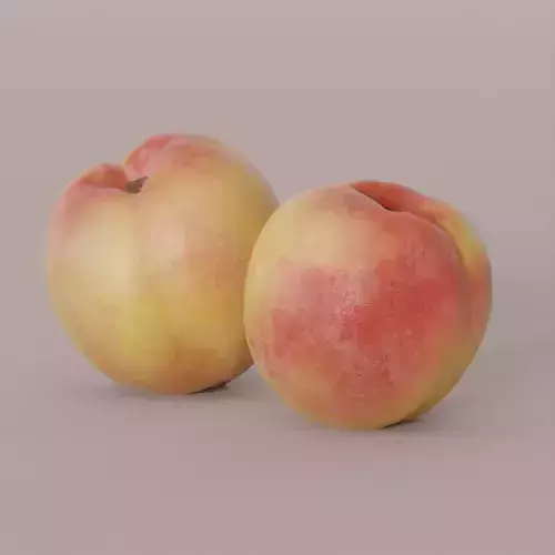 Peaches  3D model