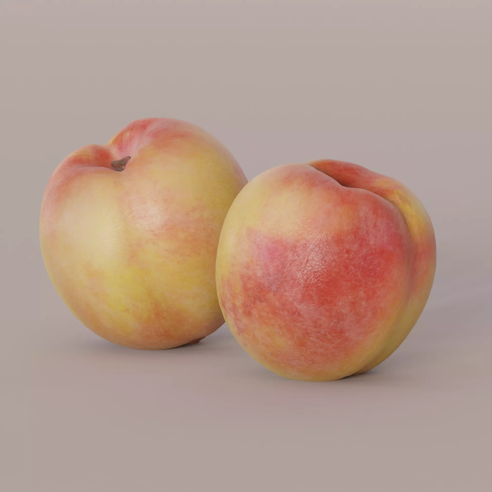 Peaches  3D model_0
