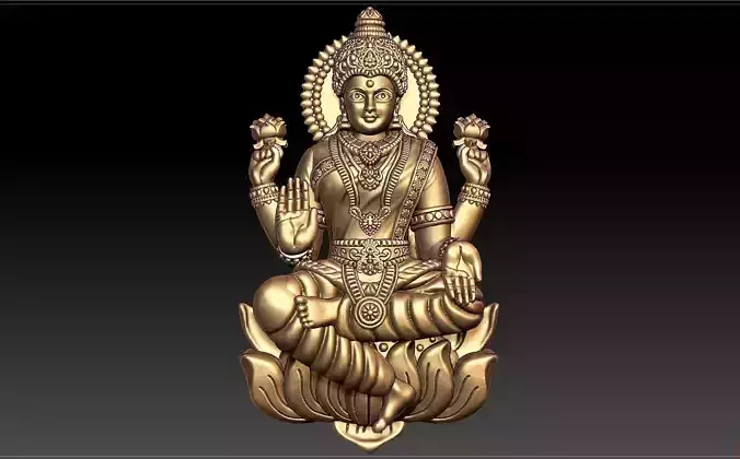 lakshmi devi pendent