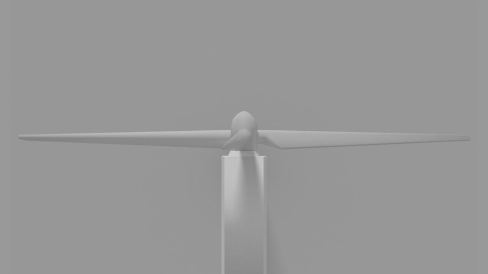 Wind Power Plant 3D model_7