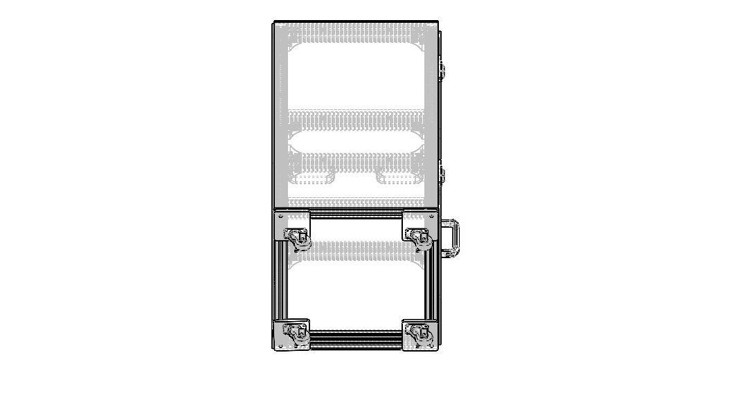 Industrial Aluminum Trolley - Enclosed 3D model_31