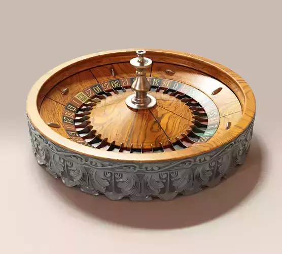 Vintage Roulette Wheel