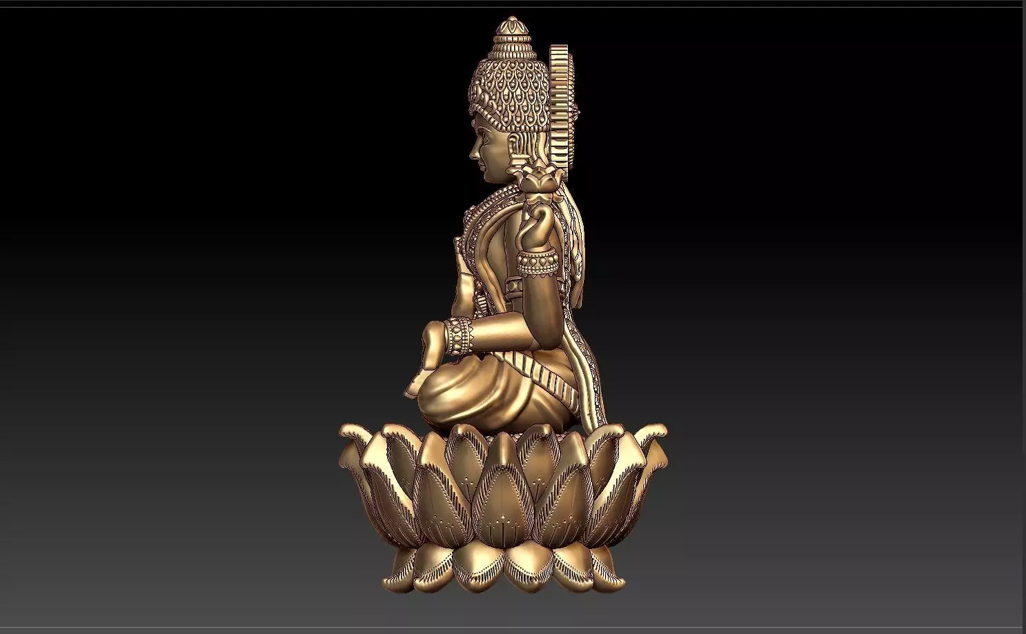 LAKSHMI DEVI FULL 3D 3D print model_0