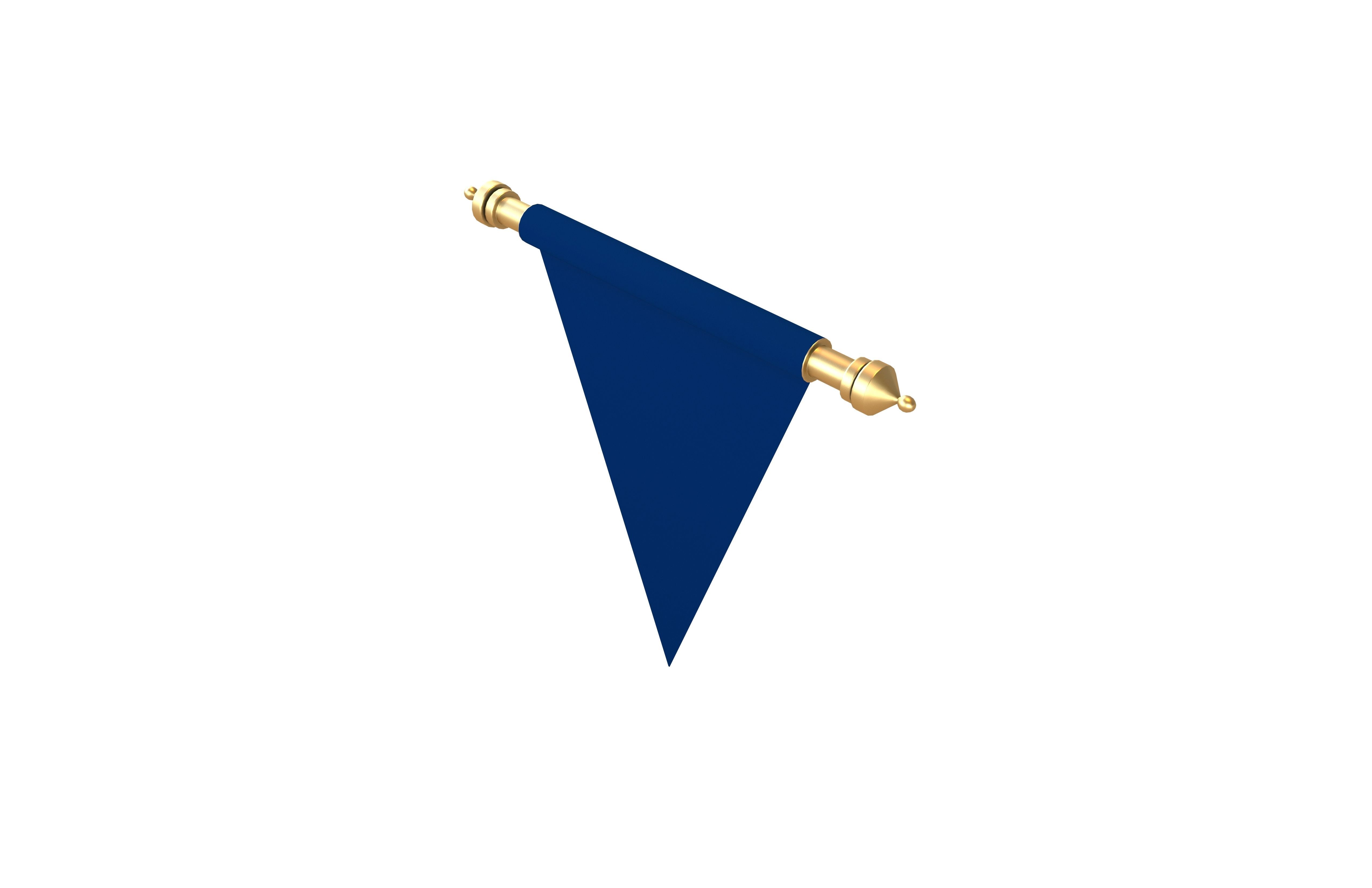 Pennant V2 002 Low-poly 3D model_3