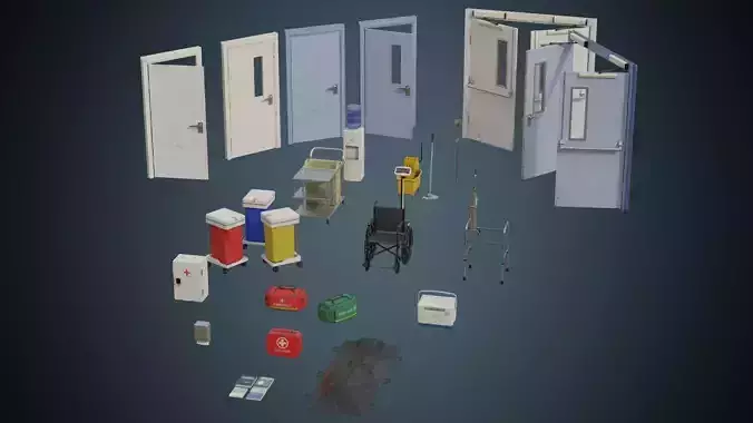 Hospital Props Collection 2B 