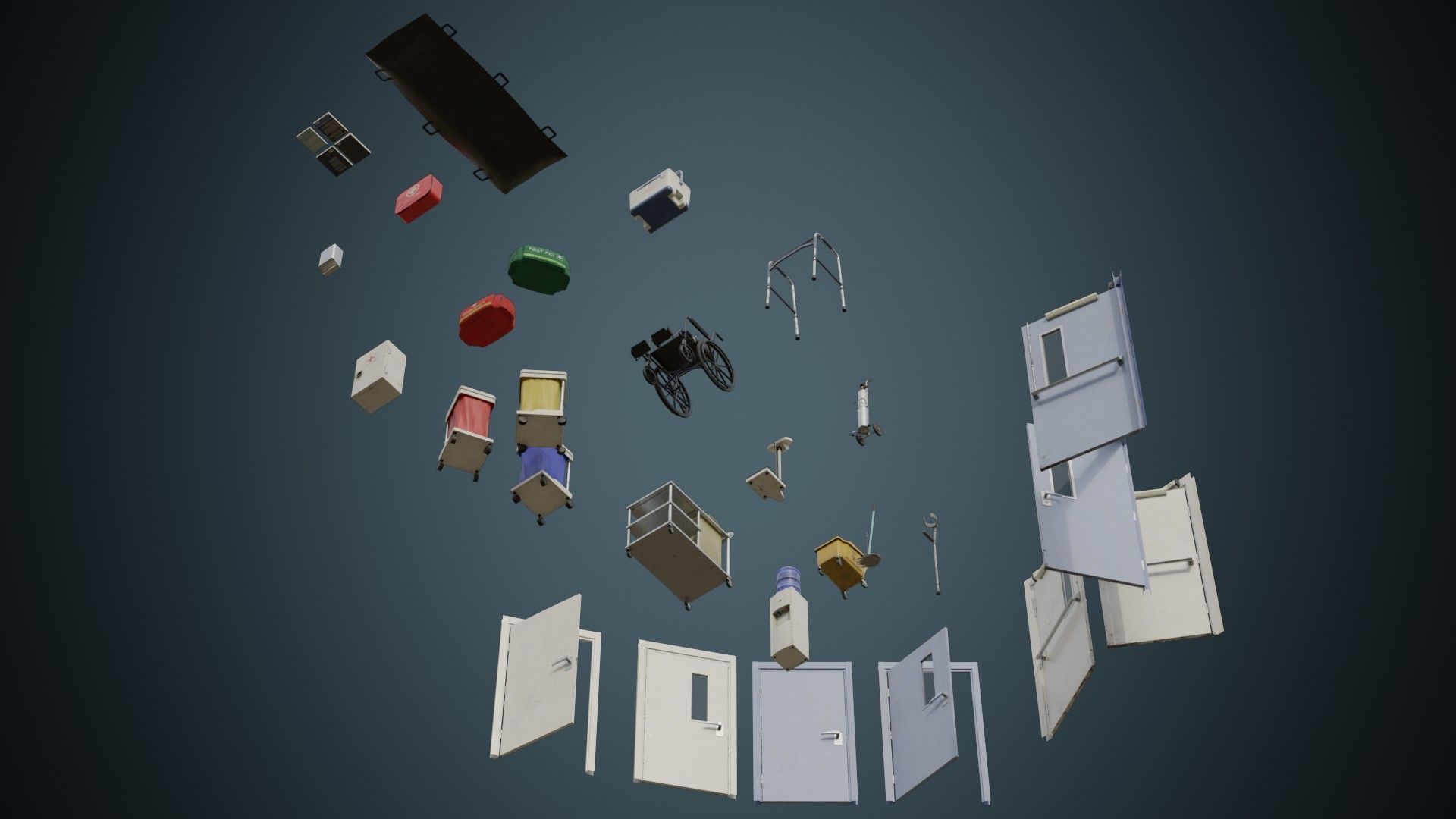 Hospital Props Collection 2B _2