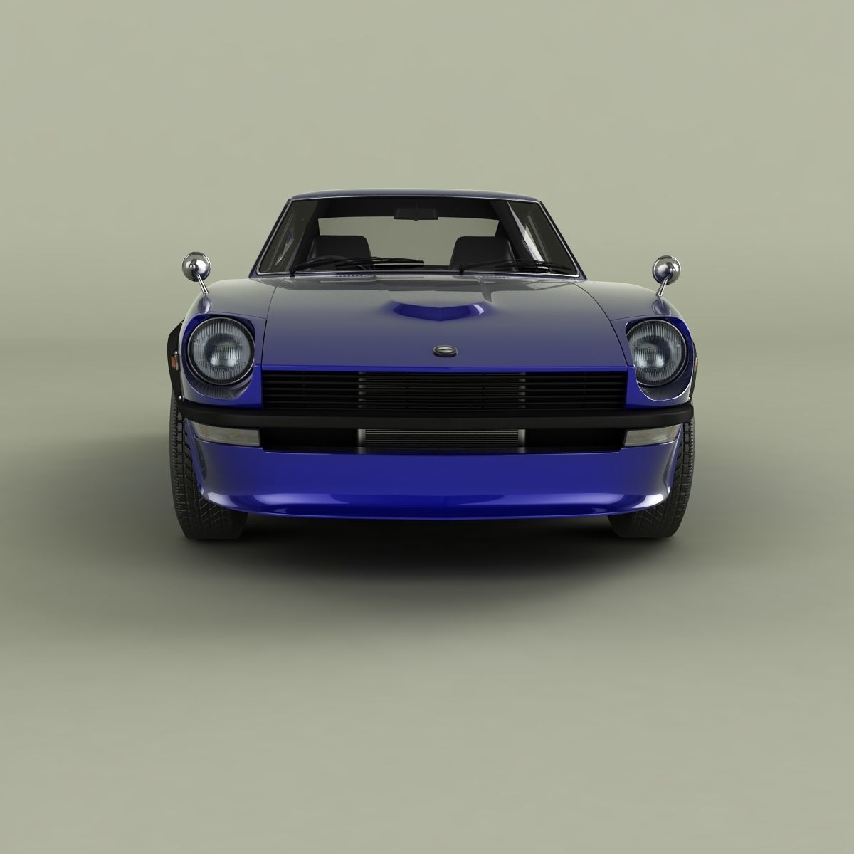 Datsun 240Z JDM 3D model_4