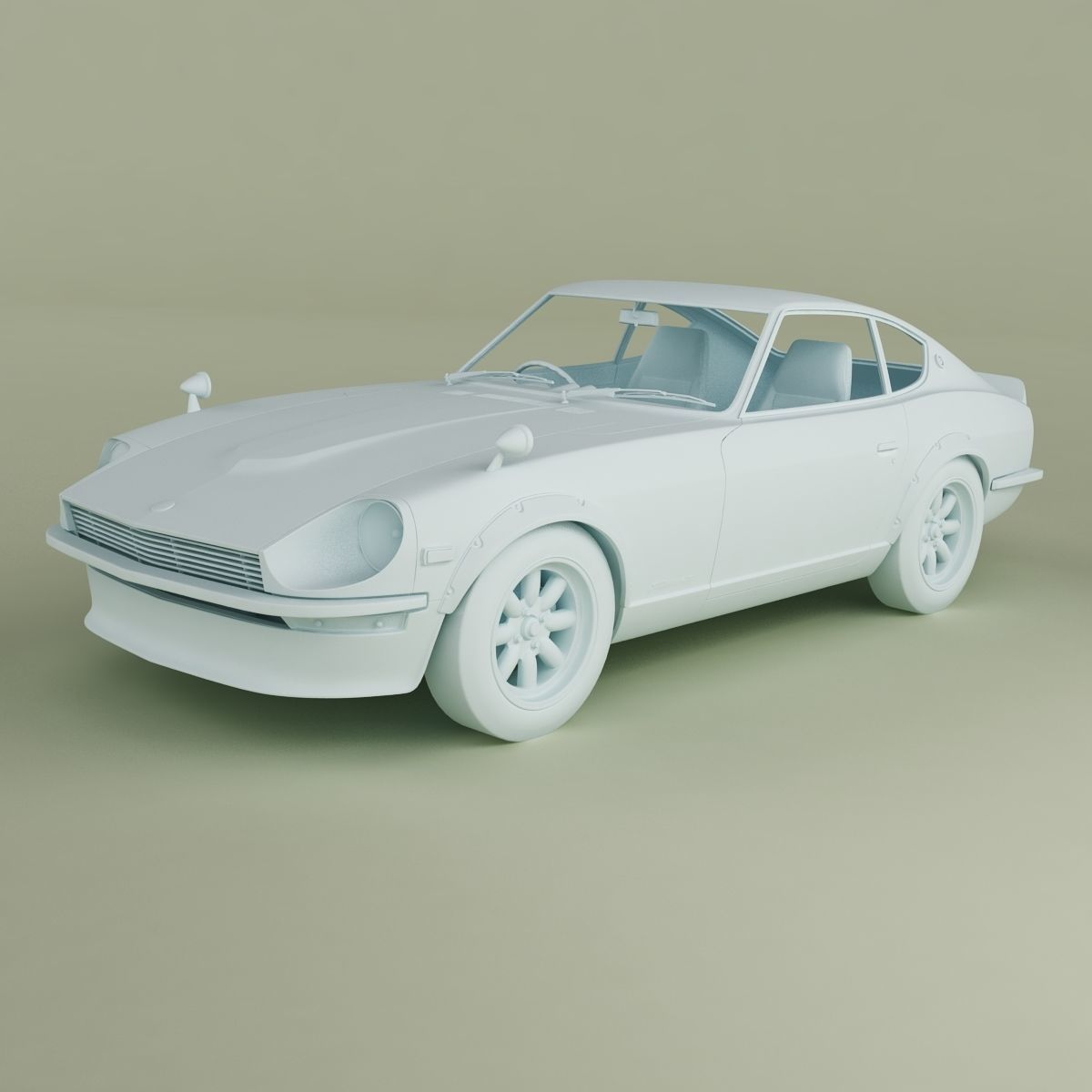 Datsun 240Z JDM 3D model_9