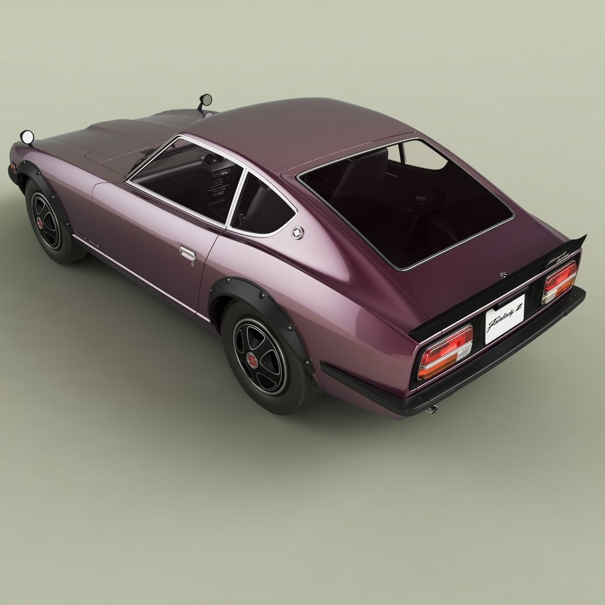 Datsun 240Z JDM and 240ZG 3D Model Collection_18