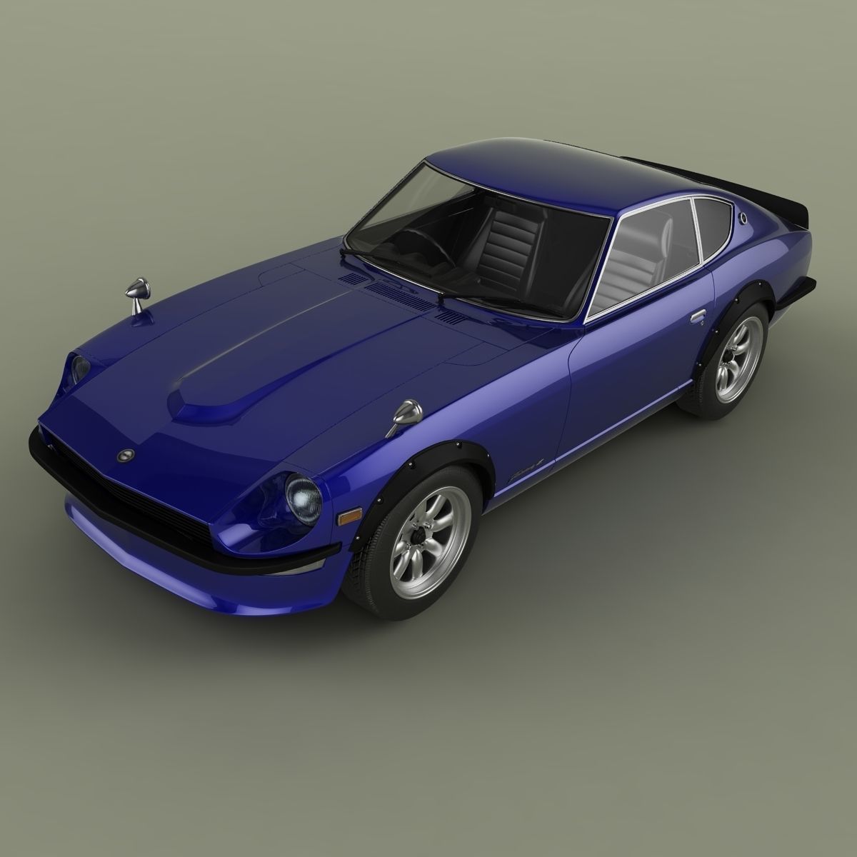 Datsun 240Z JDM and 240ZG 3D Model Collection_10