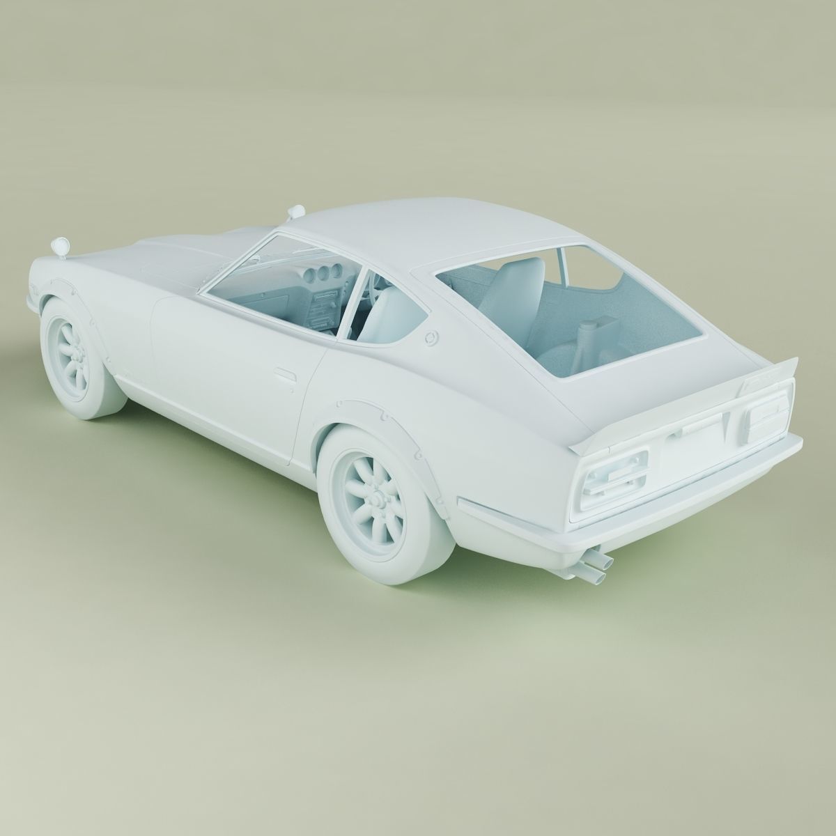 Datsun 240Z JDM and 240ZG 3D Model Collection_12