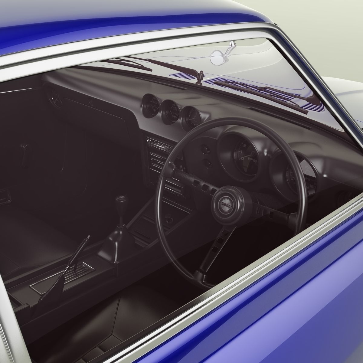 Datsun 240Z JDM and 240ZG 3D Model Collection_13