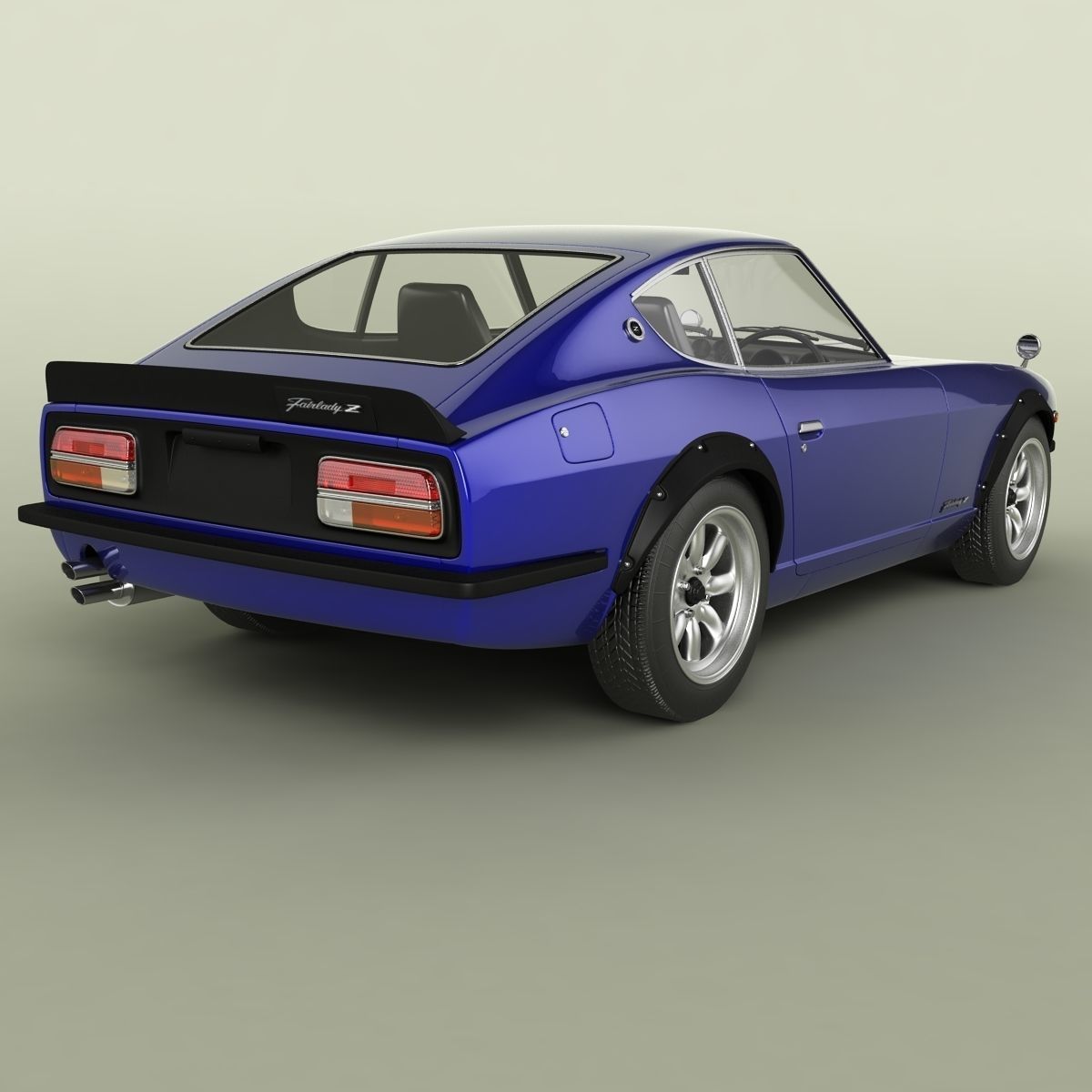 Datsun 240Z JDM and 240ZG 3D Model Collection_8
