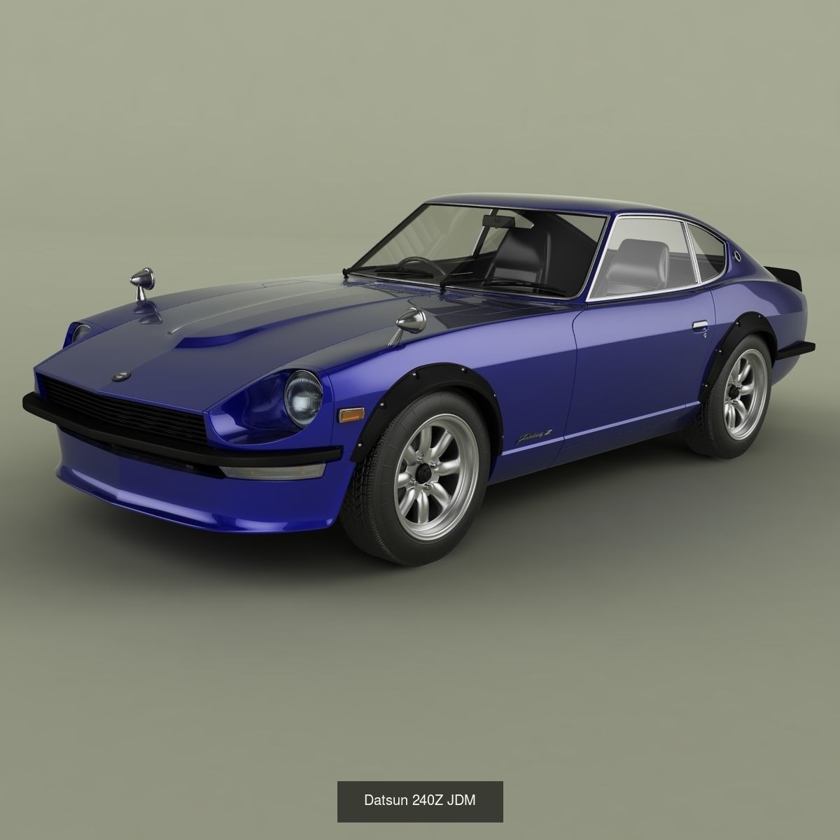 Datsun 240Z JDM and 240ZG 3D Model Collection_3