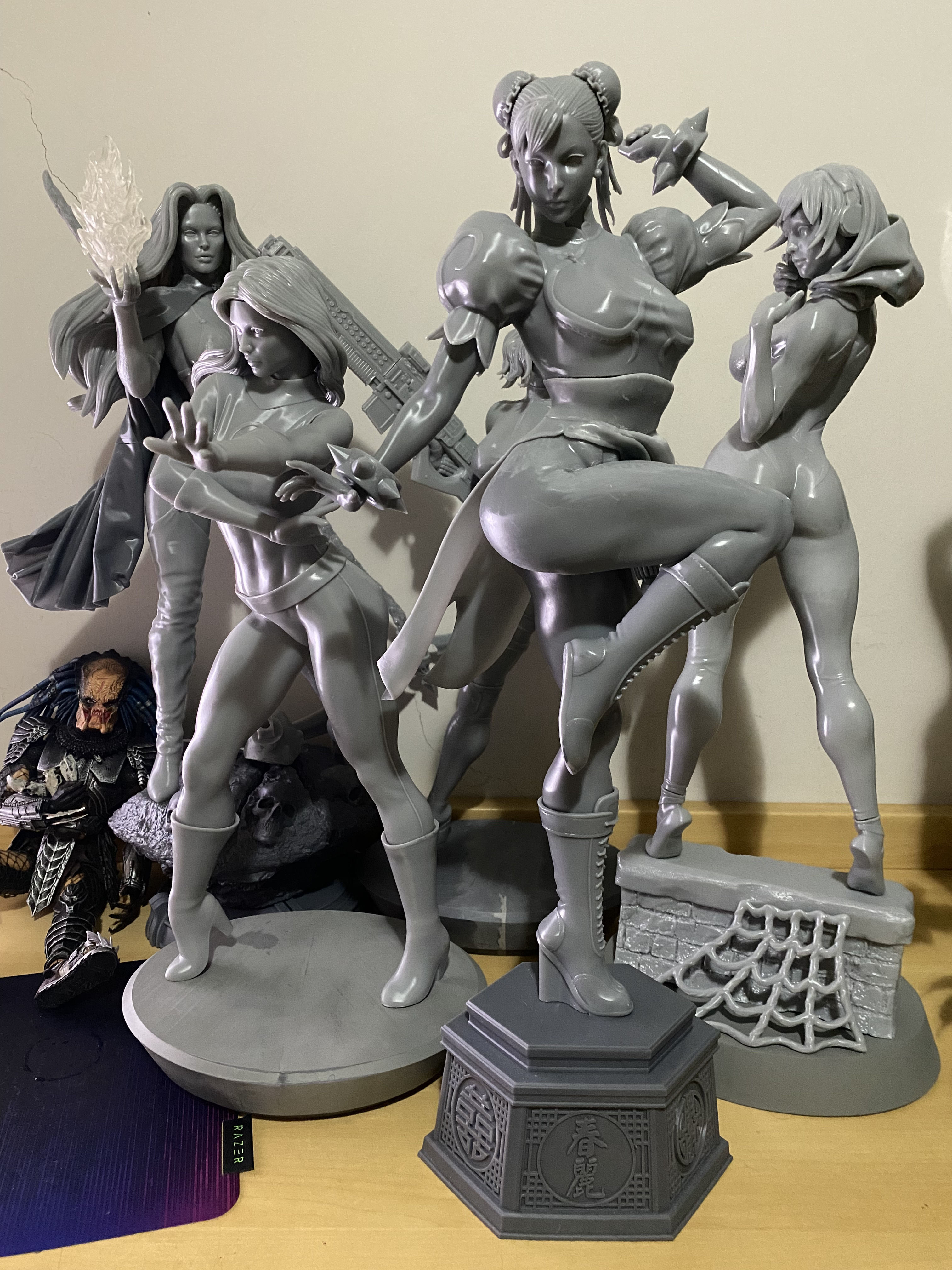 Chun-Li 3D print model_10