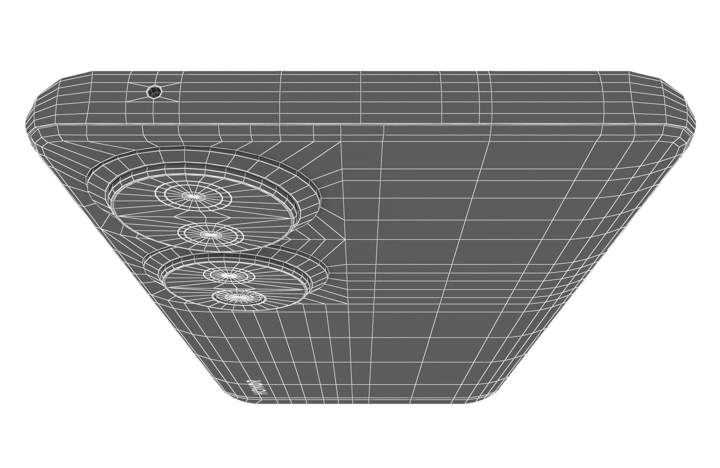 Honor 90 White Low-poly 3D model_24