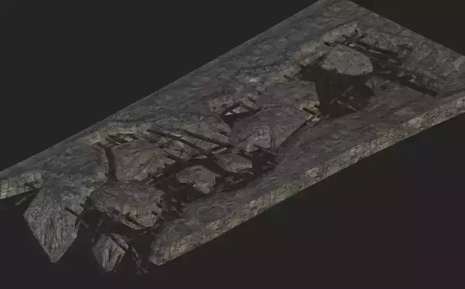 Industrial Floor Broken