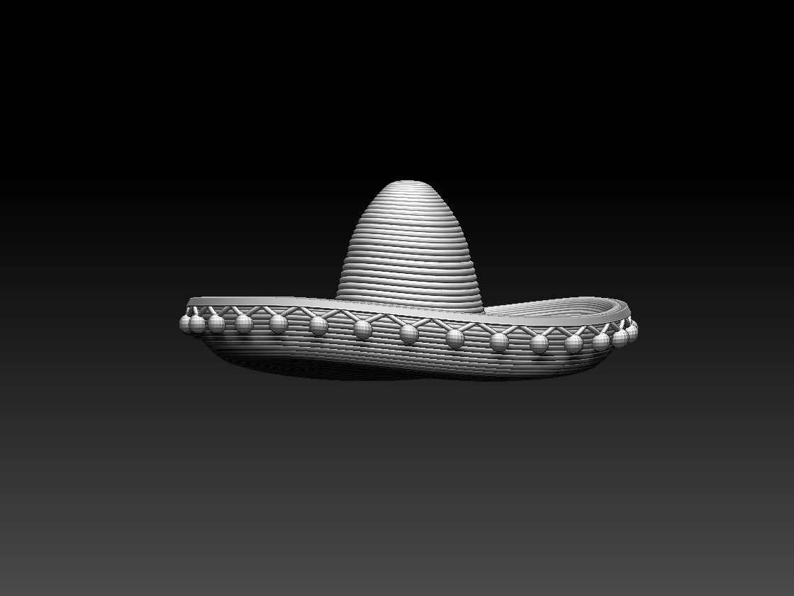 SOMBRERO 3D print model_14