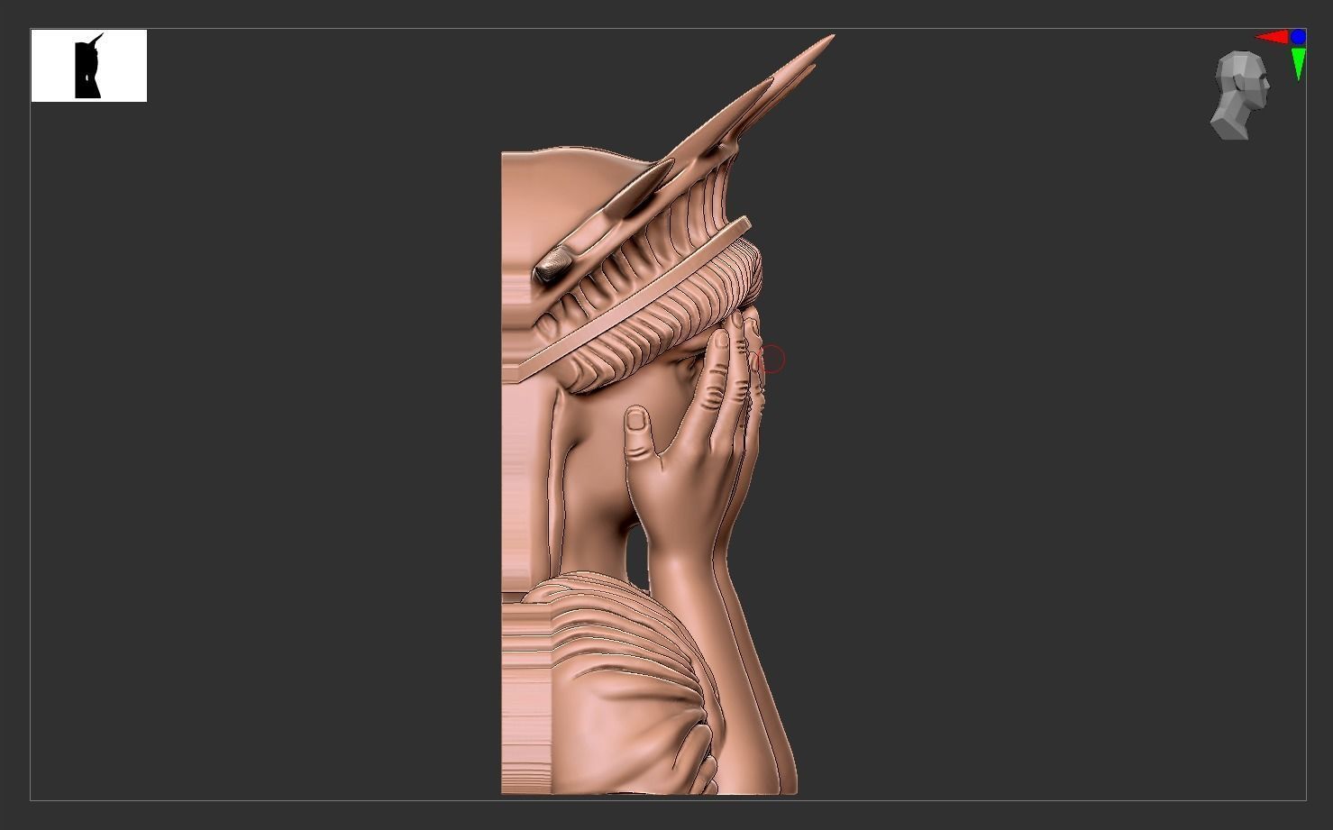 Statue of Liberty 3D model 3D print model_1